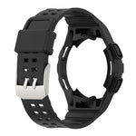 สายรัดนาฬิกาอัจฉริยะ Armor แบบ TPU รวมหัวเข็มขัดสองพิน สำหรับ Samsung Galaxy Watch5 40 มม., Watch5 44 มม., Watch4 44 มม.