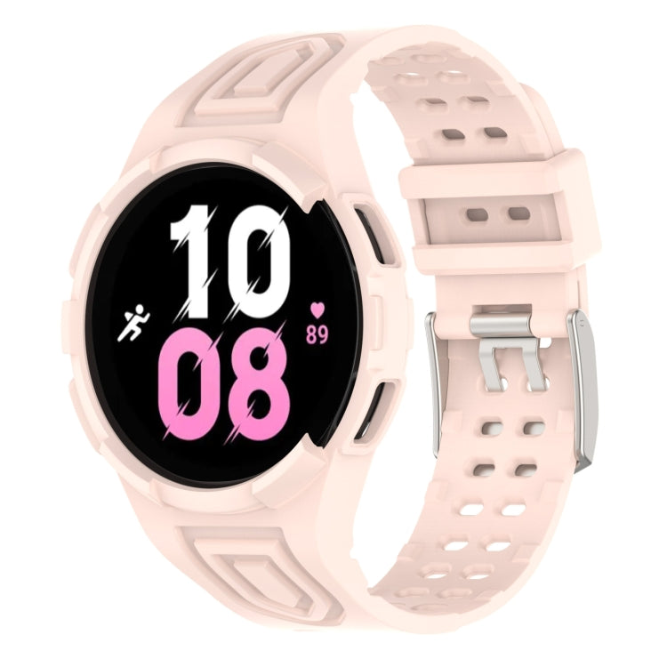 สายรัดนาฬิกาอัจฉริยะ Armor แบบ TPU รวมหัวเข็มขัดสองพิน สำหรับ Samsung Galaxy Watch5 40 มม., Watch5 44 มม., Watch4 44 มม.