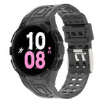 สายรัดนาฬิกาอัจฉริยะ Armor แบบ TPU รวมหัวเข็มขัดสองพิน สำหรับ Samsung Galaxy Watch5 40 มม., Watch5 44 มม., Watch4 44 มม.