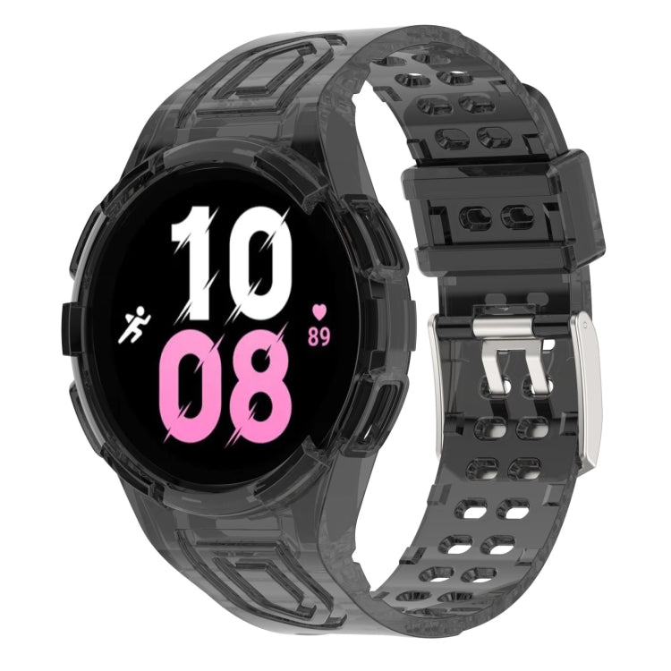 สายรัดนาฬิกาอัจฉริยะ Armor แบบ TPU รวมหัวเข็มขัดสองพิน สำหรับ Samsung Galaxy Watch5 40 มม., Watch5 44 มม., Watch4 44 มม.