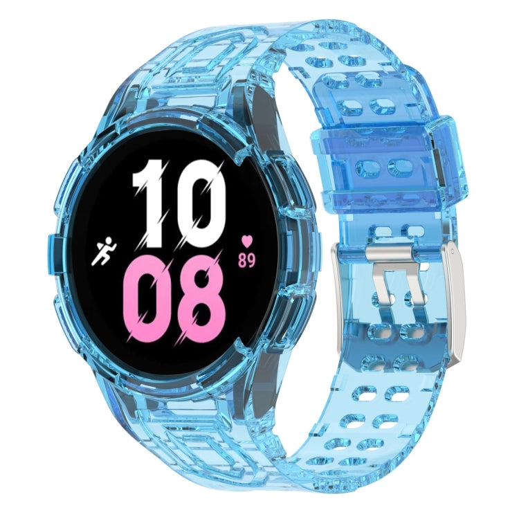สายรัดนาฬิกาอัจฉริยะ Armor แบบ TPU รวมหัวเข็มขัดสองพิน สำหรับ Samsung Galaxy Watch5 40 มม., Watch5 44 มม., Watch4 44 มม.