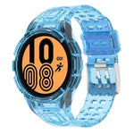 สายรัดนาฬิกาอัจฉริยะ Armor แบบ TPU รวมหัวเข็มขัดสองพิน สำหรับ Samsung Galaxy Watch5 40 มม., Watch5 44 มม., Watch4 44 มม.
