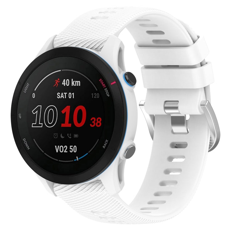 สายรัดนาฬิกาซิลิโคนสีทึบขนาด 22mm สำหรับ Samsung Galaxy Watch3 45mm, สำหรับ Samsung Galaxy Watch 46mm, สำหรับ Samsung Gear S3 Classic, สำหรับ Samsung Gear S3 Frontier