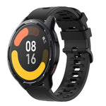 22mm Solid Color Soft Silicone Watch Band, For Xiaomi MI Watch S1 Pro