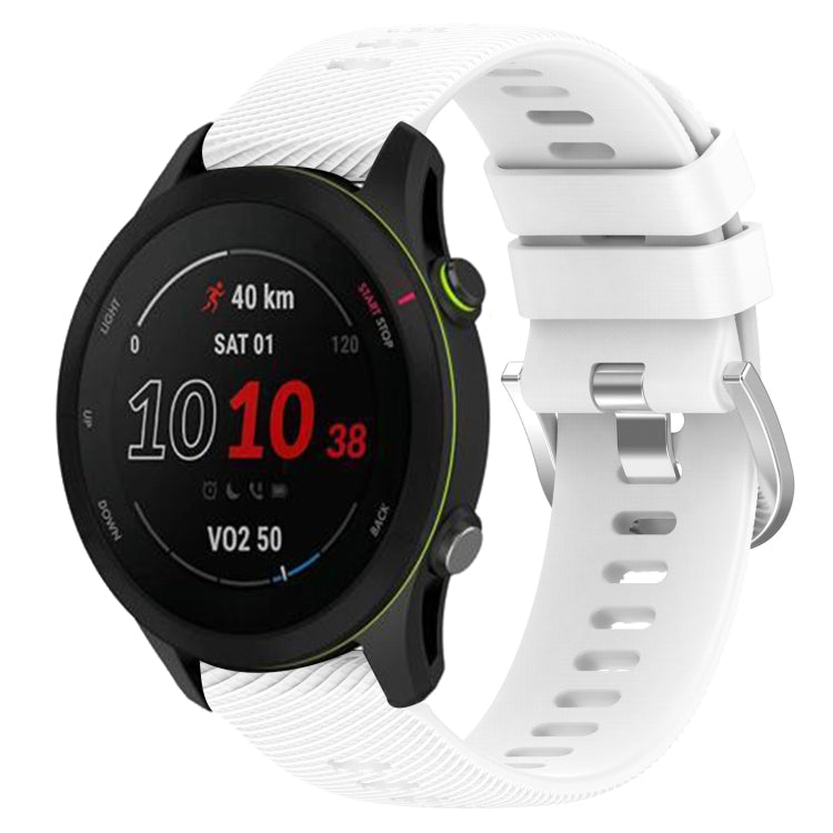 18mm Solid Color Silicone Watch Band, For Garminmove3S, For GarminActive S