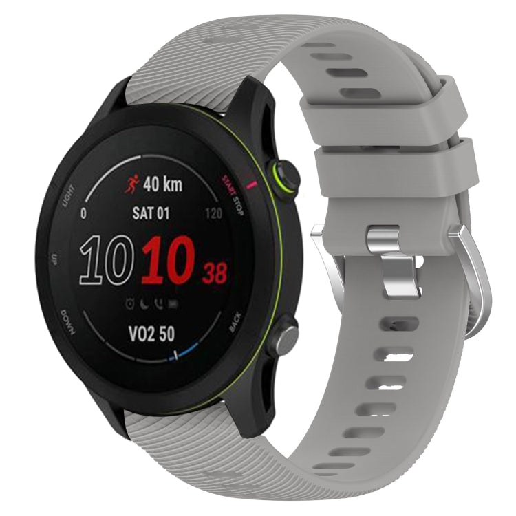 18mm Solid Color Silicone Watch Band, For Garminmove3S, For GarminActive S