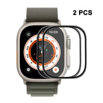 ENKAY ฟิล์มหน้าจอขอบนุ่ม 3D PC PMMA สำหรับ Apple Watch Ultra / Ultra 2 / Ultra 3 49 มม., 1 ชิ้น, 2 ชิ้น, 5 ชิ้น, 10 ชิ้น