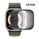 ENKAY ฟิล์มหน้าจอขอบนุ่ม 3D PC PMMA สำหรับ Apple Watch Ultra / Ultra 2 / Ultra 3 49 มม., 1 ชิ้น, 2 ชิ้น, 5 ชิ้น, 10 ชิ้น