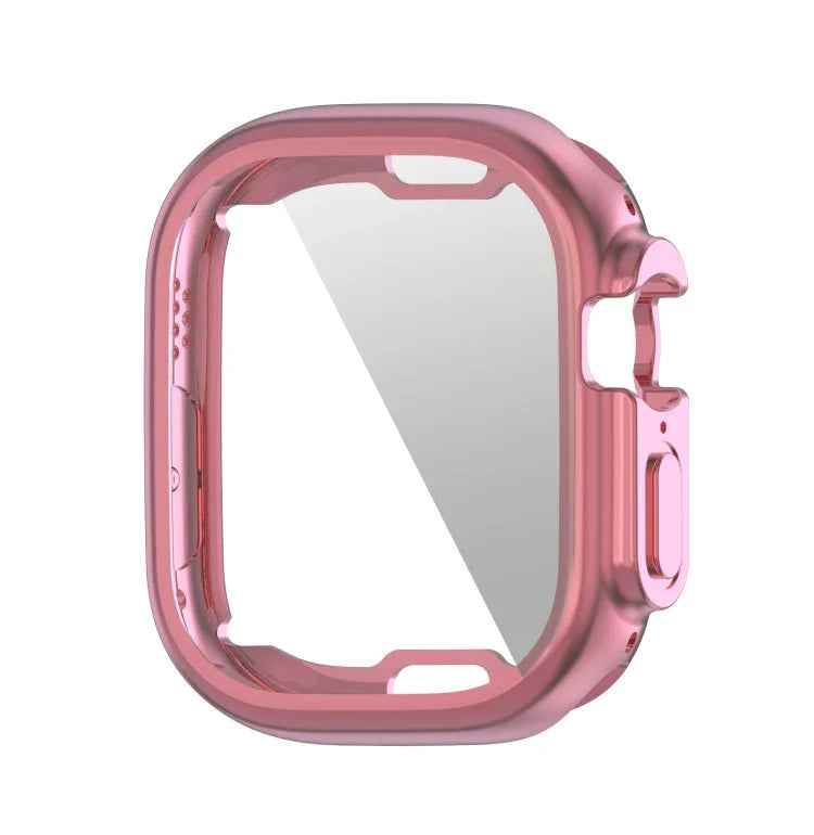 เคส TPU นุ่มเคลือบไฟฟ้า ENKAY พร้อมฟิล์มกันรอยหน้าจอ สำหรับ Apple Watch Ultra 3 / 2 / 1 49 มม.