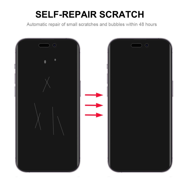 ENKAY ฟิล์มไฮโดรเจลกันระเบิดแบบเต็มกาวสำหรับ iPhone 14 Pro, สำหรับ iPhone 14 Pro (1 ชิ้น), สำหรับ iPhone 14 Pro (2 ชิ้น), สำหรับ iPhone 14 Pro (5 ชิ้น), สำหรับ iPhone 14 Pro (10 ชิ้น)