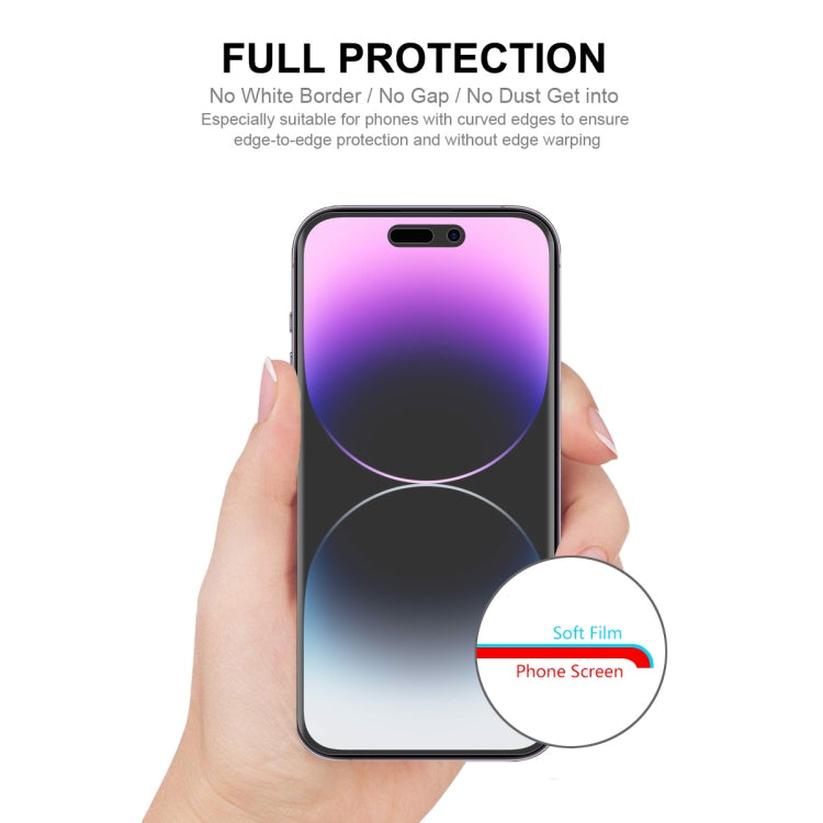ENKAY ฟิล์มไฮโดรเจลกันระเบิดแบบเต็มกาวสำหรับ iPhone 14 Pro Max, สำหรับ iPhone 14 Pro Max (1 ชิ้น), สำหรับ iPhone 14 Pro Max (2 ชิ้น), สำหรับ iPhone 14 Pro Max (5 ชิ้น), สำหรับ iPhone 14 Pro Max (10 ชิ้น)