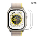ฟิล์มกระจกนิรภัย 9H หนา 0.2 มม. ENKAY สำหรับ Apple Watch Ultra 1 / 2 / 3 49 มม., 1 ชิ้น, 2 ชิ้น, 5 ชิ้น, 10 ชิ้น