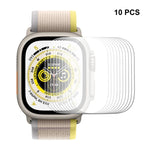 ฟิล์มกระจกนิรภัย 9H หนา 0.2 มม. ENKAY สำหรับ Apple Watch Ultra 1 / 2 / 3 49 มม., 1 ชิ้น, 2 ชิ้น, 5 ชิ้น, 10 ชิ้น