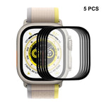 ฟิล์มกระจกนิรภัย 9H ครอบคลุมเต็มจอ ENKAY สำหรับ Apple Watch Ultra 1 / 2 / 3 49 มม., 1 ชิ้น, 2 ชิ้น, 5 ชิ้น, 10 ชิ้น
