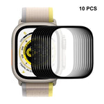 ฟิล์มกระจกนิรภัย 9H ครอบคลุมเต็มจอ ENKAY สำหรับ Apple Watch Ultra 1 / 2 / 3 49 มม., 1 ชิ้น, 2 ชิ้น, 5 ชิ้น, 10 ชิ้น