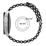 สายรัดข้อมือซิลิโคนสีพื้นสไตล์มหาสมุทร 22mm สำหรับ Samsung Galaxy Watch3 45mm, สำหรับ Samsung Galaxy Watch 46mm, สำหรับ Samsung Gear S3 Classic, สำหรับ Samsung Gear S3 Frontier