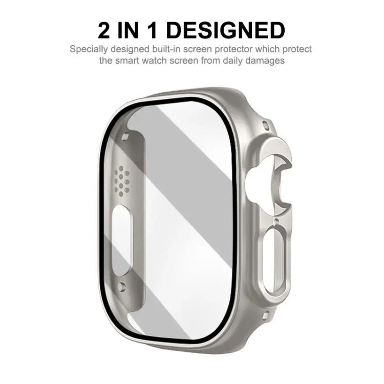 เคสกรอบ PC พร้อมกระจกนิรภัย 9H ENKAY สำหรับ Apple Watch Ultra 3 / 2 / 1 49 มม.