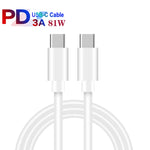 ที่ชาร์จพอร์ตคู่ 65W Dual PD Type-C + 3 x USB พร้อมสายข้อมูล Type-C to Type-C 3A ปลั๊กสหรัฐอเมริกา ปลั๊กสหรัฐอเมริกา + สาย Type-C to Type-C