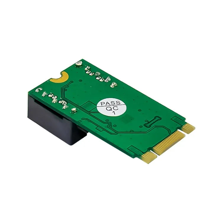 ST551 การ์ดอะแดปเตอร์ PCIe B+M key 6Gbps เป็น 2 พอร์ต SATA 3.0 M.2 เป็น SATA คู่, ST551