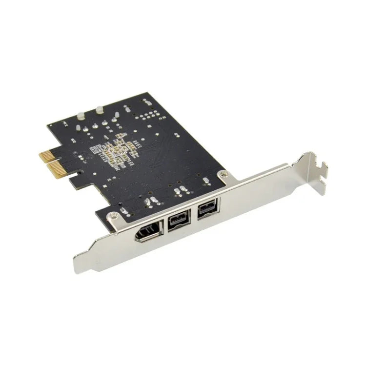 ST23 การ์ด PCI Express 3 พอร์ต Firewire 1394B & 1394A PCIe 1.1 x1, ST23