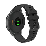 สายซิลิโคนลายคลื่นจุดสีทึบ 20mm สำหรับ Samsung Galaxy Gear S2 Classic