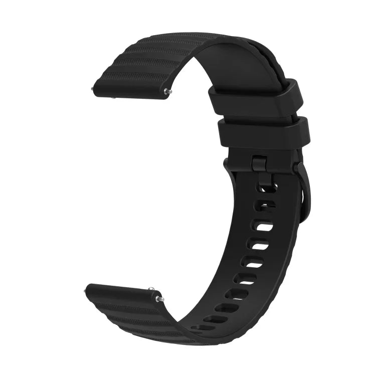 สายซิลิโคนลายคลื่นจุดสีทึบ 20mm สำหรับ Samsung Galaxy Gear S2 Classic