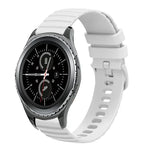 สายซิลิโคนลายคลื่นจุดสีทึบ 20mm สำหรับ Samsung Galaxy Gear S2 Classic