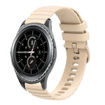 สายซิลิโคนลายคลื่นจุดสีทึบ 20mm สำหรับ Samsung Galaxy Gear S2 Classic