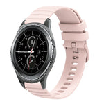 สายซิลิโคนลายคลื่นจุดสีทึบ 20mm สำหรับ Samsung Galaxy Gear S2 Classic