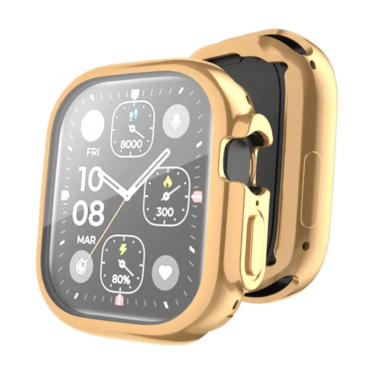 สำหรับ Apple Watch Ultra 3 / 2 / 1 49 มม. เคส TPU นุ่มเคลือบไฟฟ้า ENKAY ครอบคลุมเต็มรูปแบบ พร้อมฟิล์มหน้าจอ