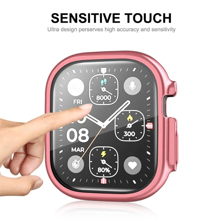 สำหรับ Apple Watch Ultra 3 / 2 / 1 49 มม. เคส TPU นุ่มเคลือบไฟฟ้า ENKAY ครอบคลุมเต็มรูปแบบ พร้อมฟิล์มหน้าจอ