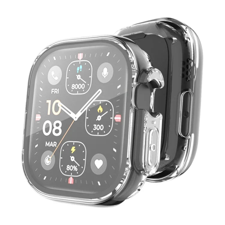 เคส TPU นุ่มใส ENKAY ครอบคลุมเต็มจอพร้อมฟิล์มกันรอย สำหรับ Apple Watch Ultra / Ultra 2 ขนาด 49 มม.
