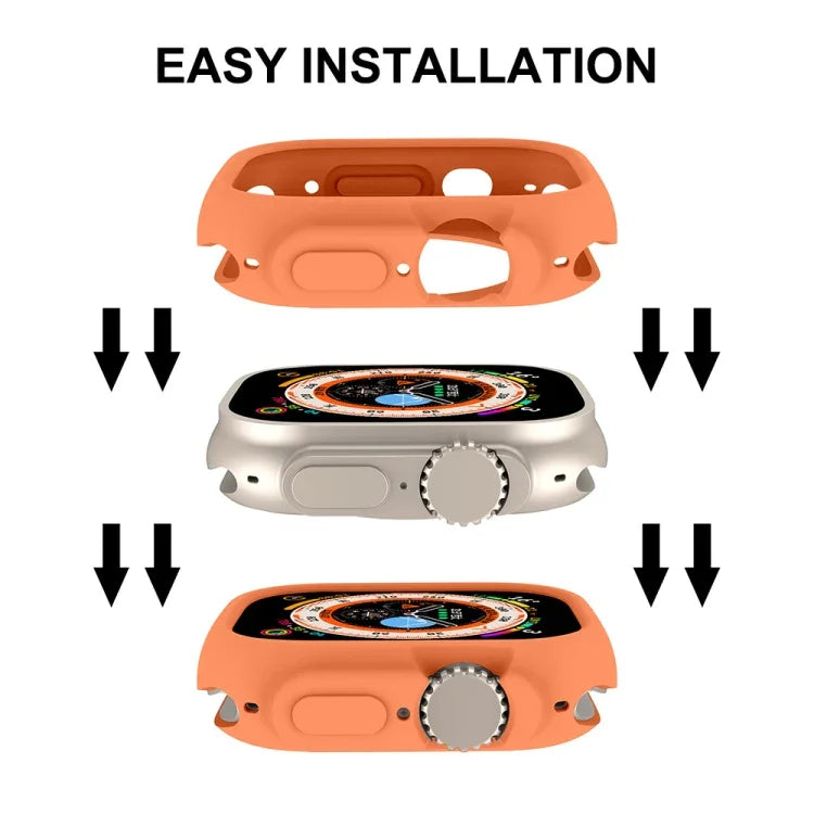 เคสกรอบ TPU นุ่มสีทึบป้องกัน ENKAY สำหรับ Apple Watch Ultra 3 / 2 / 1 49 มม.