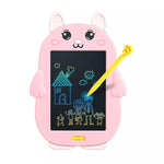 HYD-8511 กระดานเขียนสีสำหรับเด็ก ลายการ์ตูน LCD ABS กระดานวาดภาพด้วยมือ รูปกระต่าย