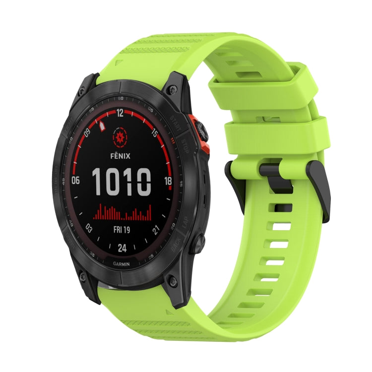 26mm Horizontal Texture Silicone Watch Band with Removal Tool, For Garmin Fenix 7X, For Garmin Fenix 7X Solar, For Garmin Tactix Delta, For Garmin Enduro, For Garmin Fenix 6X, For Garmin Fenix 6X Pro