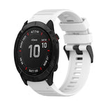 26mm Horizontal Texture Silicone Watch Band with Removal Tool, For Garmin Fenix 7X, For Garmin Fenix 7X Solar, For Garmin Tactix Delta, For Garmin Enduro, For Garmin Fenix 6X, For Garmin Fenix 6X Pro