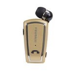 Fineblue F-V3 หูฟังบลูทูธ 4.1 สเตอริโอไร้สาย แบบใส่ในหู ขนาดเล็ก รุ่น F-V3 สีดำ ขาว ทอง