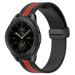 สายรัดนาฬิกาซิลิโคนพับได้พร้อมตัวล็อกแม่เหล็ก 20mm สำหรับ Samsung Galaxy Watch Active 2 40mm, สำหรับ Samsung Galaxy Watch Active 2 44mm, สำหรับ Samsung Galaxy Watch 42mm