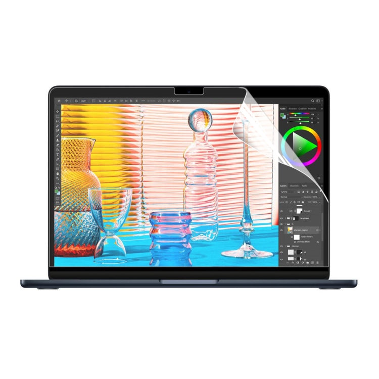 ฟิล์มกันรอยหน้าจอ HD PET ใส ENKAY Hat-Prince สำหรับ MacBook Air 13.6 2022/2024 รุ่น A2681 (M2) / A3113 (M3)
