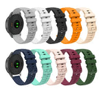 สายซิลิโคนลายจุดคลื่นสีพื้น 20mm สำหรับ Samsung Galaxy Watch 4 Classic 42mm, สำหรับ Samsung Galaxy Watch 4 Classic 46mm, สำหรับ Samsung Galaxy Watch Active 2 40mm, สำหรับ Samsung Galaxy Watch Active 2 44mm