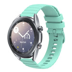 สายซิลิโคนลายจุดคลื่นสีพื้น 22mm สำหรับ Samsung Galaxy Watch3 45mm, สำหรับ Samsung Galaxy Watch 46mm, สำหรับ Samsung Gear S3 Classic, สำหรับ Samsung Gear S3 Frontier