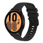 สายซิลิโคนลายจุดคลื่นสีพื้น 22mm สำหรับ Samsung Galaxy Watch3 45mm, สำหรับ Samsung Galaxy Watch 46mm, สำหรับ Samsung Gear S3 Classic, สำหรับ Samsung Gear S3 Frontier