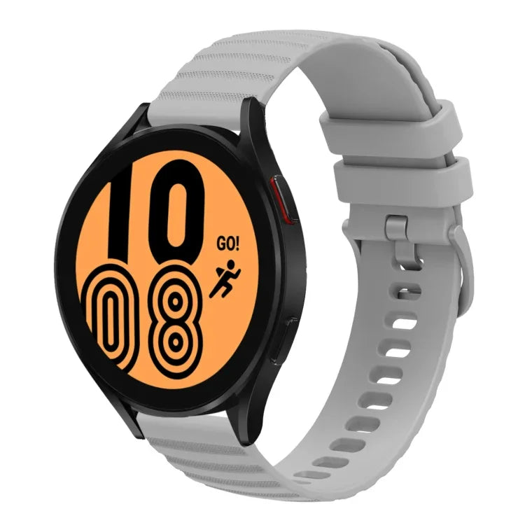 สายซิลิโคนลายจุดคลื่นสีพื้น 22mm สำหรับ Samsung Galaxy Watch3 45mm, สำหรับ Samsung Galaxy Watch 46mm, สำหรับ Samsung Gear S3 Classic, สำหรับ Samsung Gear S3 Frontier