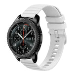 สายซิลิโคนลายจุดคลื่นสีพื้น 22mm สำหรับ Samsung Galaxy Watch3 45mm, สำหรับ Samsung Galaxy Watch 46mm, สำหรับ Samsung Gear S3 Classic, สำหรับ Samsung Gear S3 Frontier