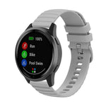22mm Wavy Dot Pattern Solid Color Silicone Watch Band, For Xiaomi MI Watch Color