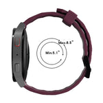 สายรัดนาฬิกาซิลิโคนลายฟุตบอลสีพื้นขนาด 20 มม., สำหรับ Samsung Galaxy Watch Active 2 ขนาด 44 มม., สำหรับ Samsung Galaxy Watch ขนาด 42 มม.