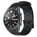 สายรัดนาฬิกาซิลิโคนลายฟุตบอลสีพื้นขนาด 22 มม., สำหรับ Samsung Galaxy Watch3 ขนาด 45 มม., สำหรับ Samsung Galaxy Watch ขนาด 46 มม., สำหรับ Samsung Gear S3 Classic, สำหรับ Samsung Gear S3 Frontier
