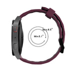 Curved Texture Silicone Watch Band, For Samsung Galaxy Watch 5 44mm, For Samsung Galaxy Watch 5 40mm, For Samsung Galaxy Watch 5 Pro 45mm