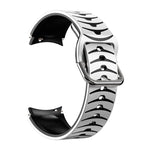 Curved Texture Silicone Watch Band, For Samsung Galaxy Watch 4 44mm, For Samsung Galaxy Watch 4 40mm, For Samsung  Galaxy Watch 4 Classic 42mm