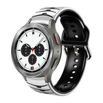 Curved Texture Silicone Watch Band, For Samsung Galaxy Watch 4 44mm, For Samsung Galaxy Watch 4 40mm, For Samsung  Galaxy Watch 4 Classic 42mm